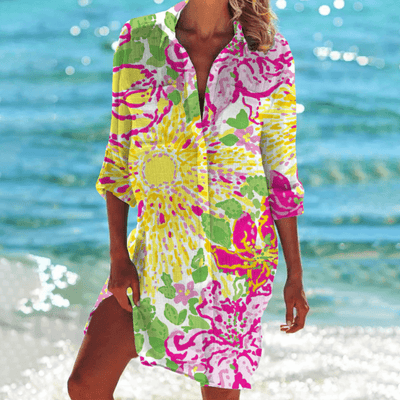 Leokadia | Zeitloses Sommer-Hemdkleid