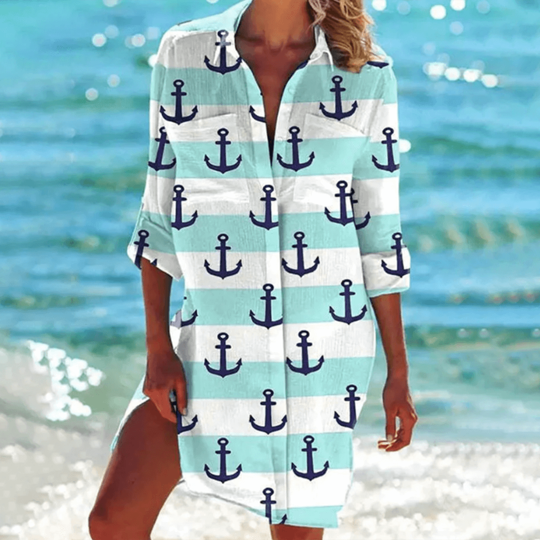 Leokadia | Zeitloses Sommer-Hemdkleid