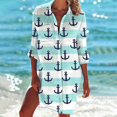 Leokadia | Zeitloses Sommer-Hemdkleid