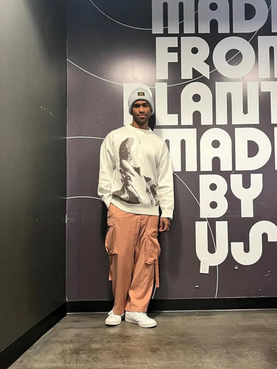 Hidden Visage Knit Sweater