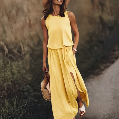 Gretchen | Fließendes, lässiges Maxikleid