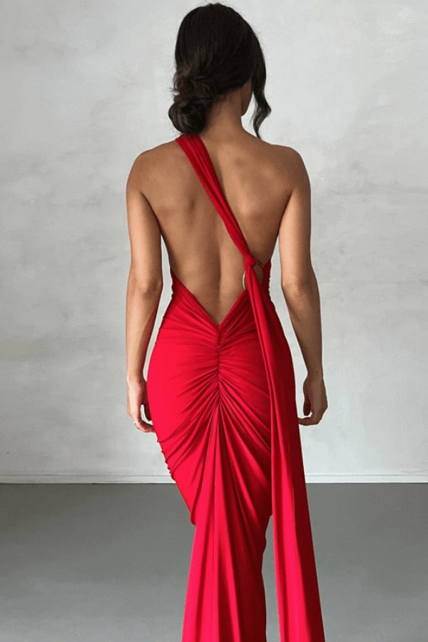 Hanna | Schickes asymmetrisches Kleid