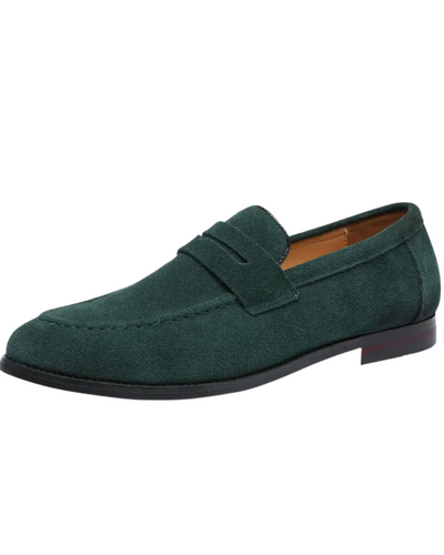 Klassische Penny Loafer aus Wildleder