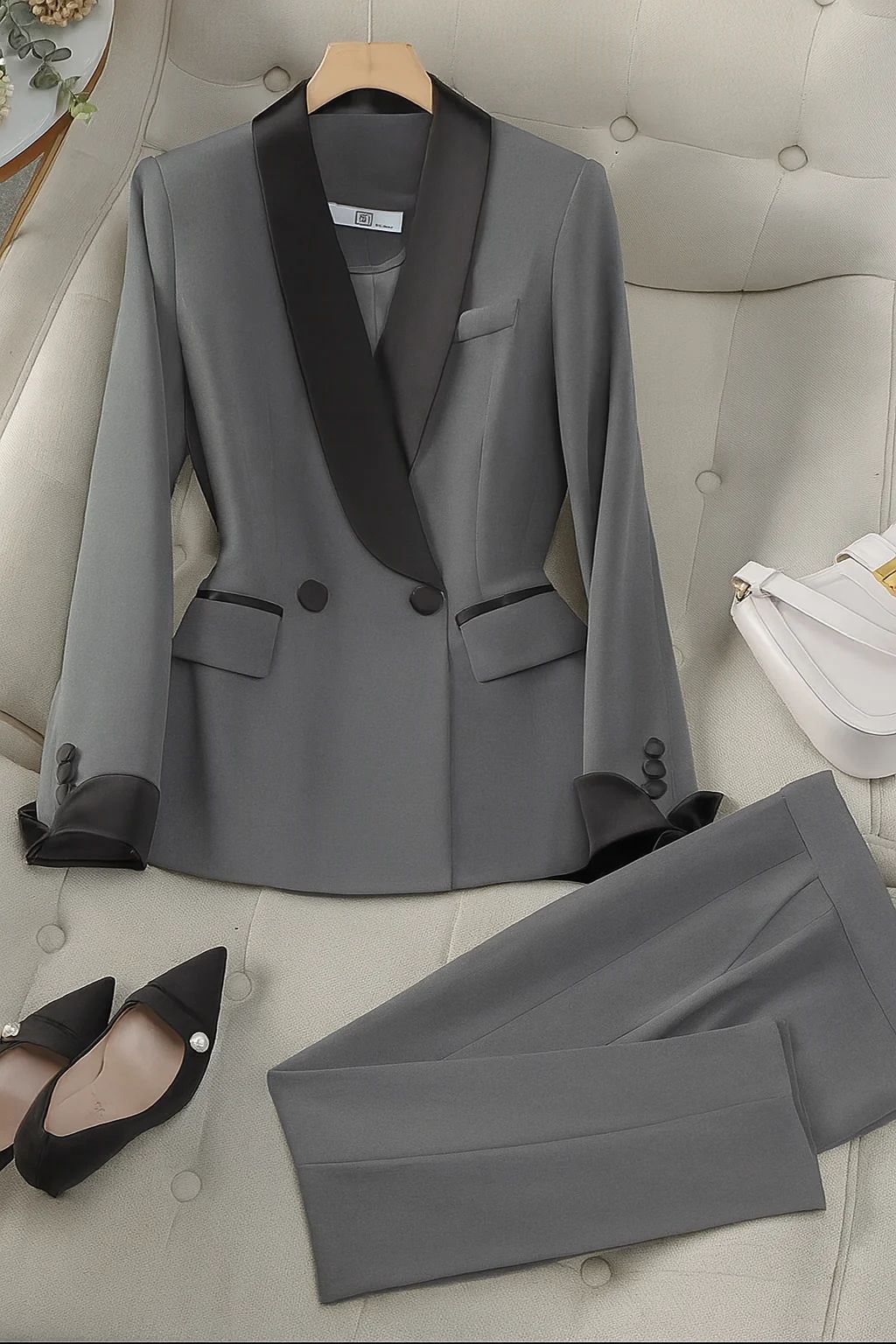 Alicia | Damen Blazer-Hosenanzug