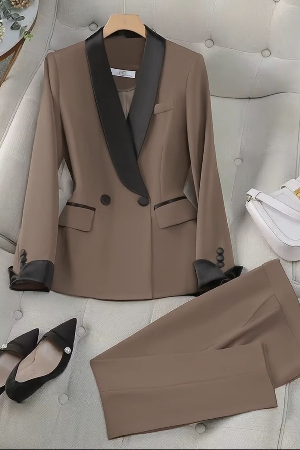 Alicia | Damen Blazer-Hosenanzug