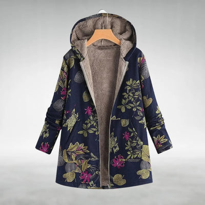 Sofia | Stylische Fleecejacke mit Blumenmuster