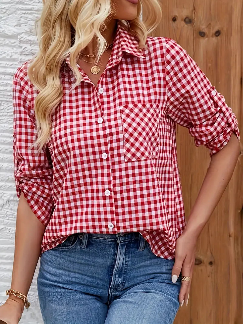 Tilda | Lässiges Button-Up-Hemd