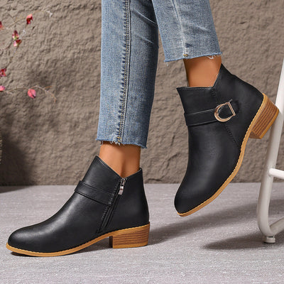 Rutschfeste orthopädische Stiefeletten für Damen
