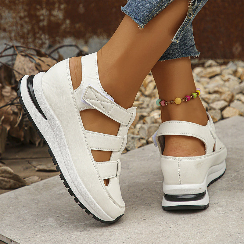Orthopädische Sandalen mit geschlossener Zehenpartie für Damen