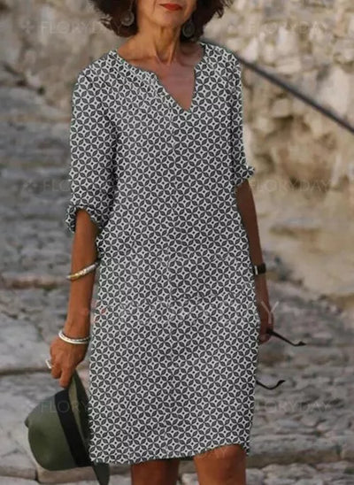 Cosima | Lässiges, fließendes Kleid