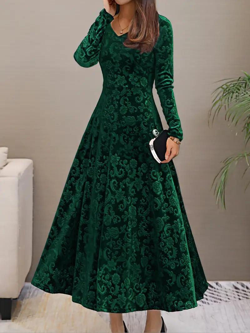 Yvonne | Stilvolles Blumenkleid