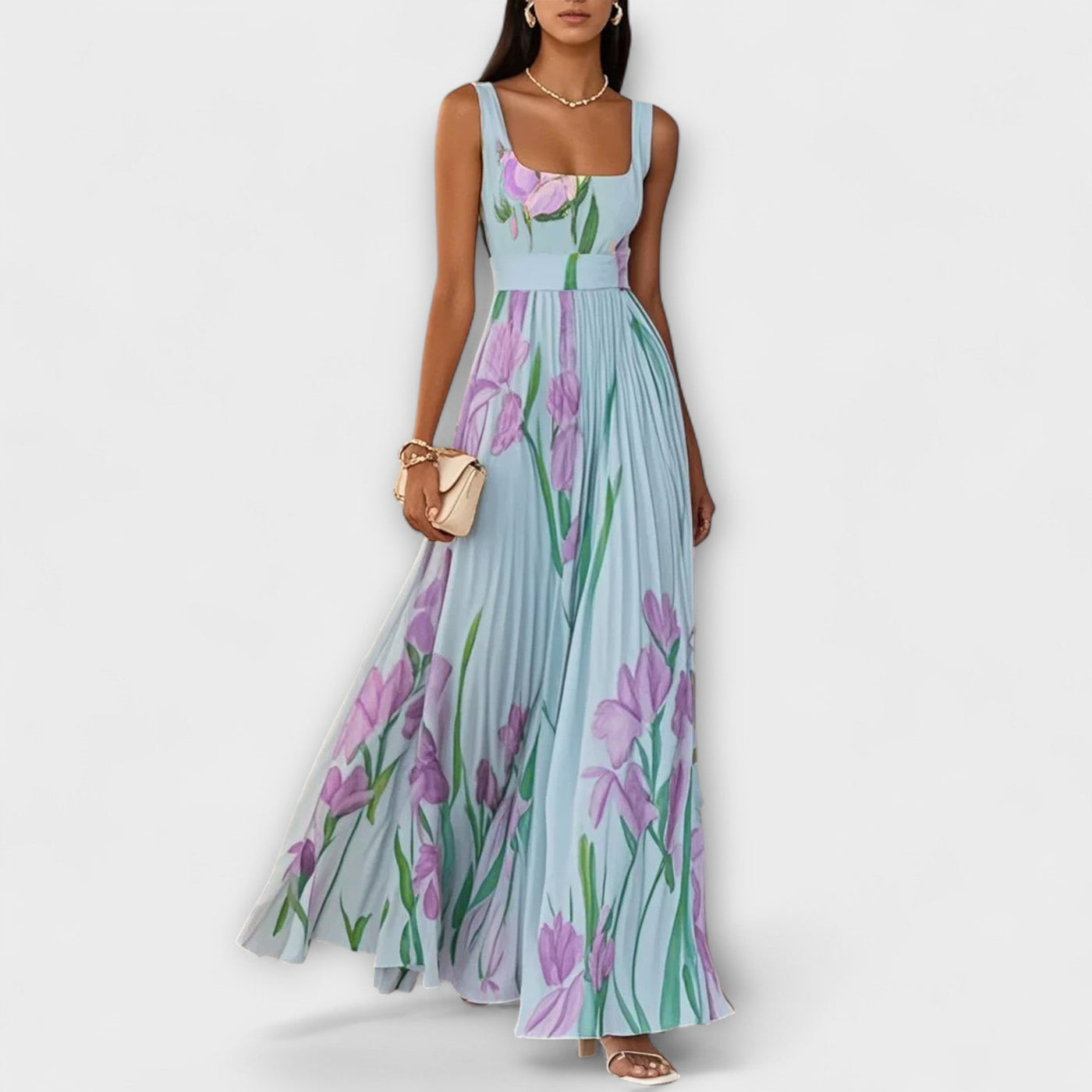 Hallie – Maxikleid mit Blumenmuster