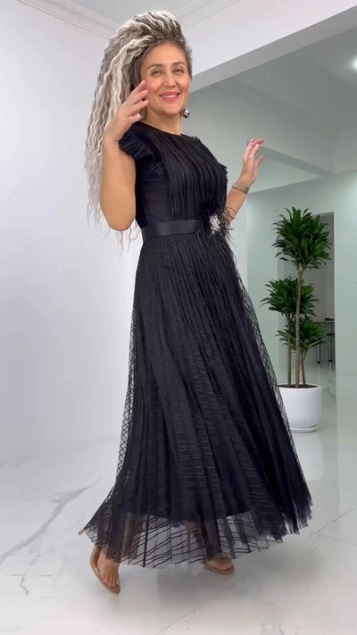 Veronica | Luxuriöses langes Kleid