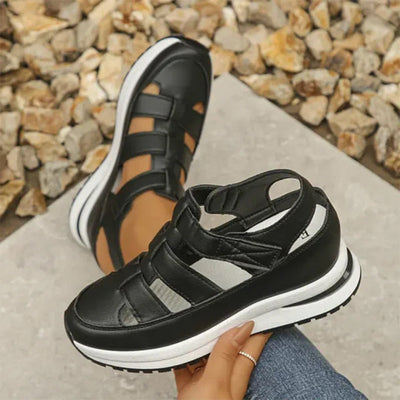 Orthopädische Sandalen mit geschlossener Zehenpartie für Damen