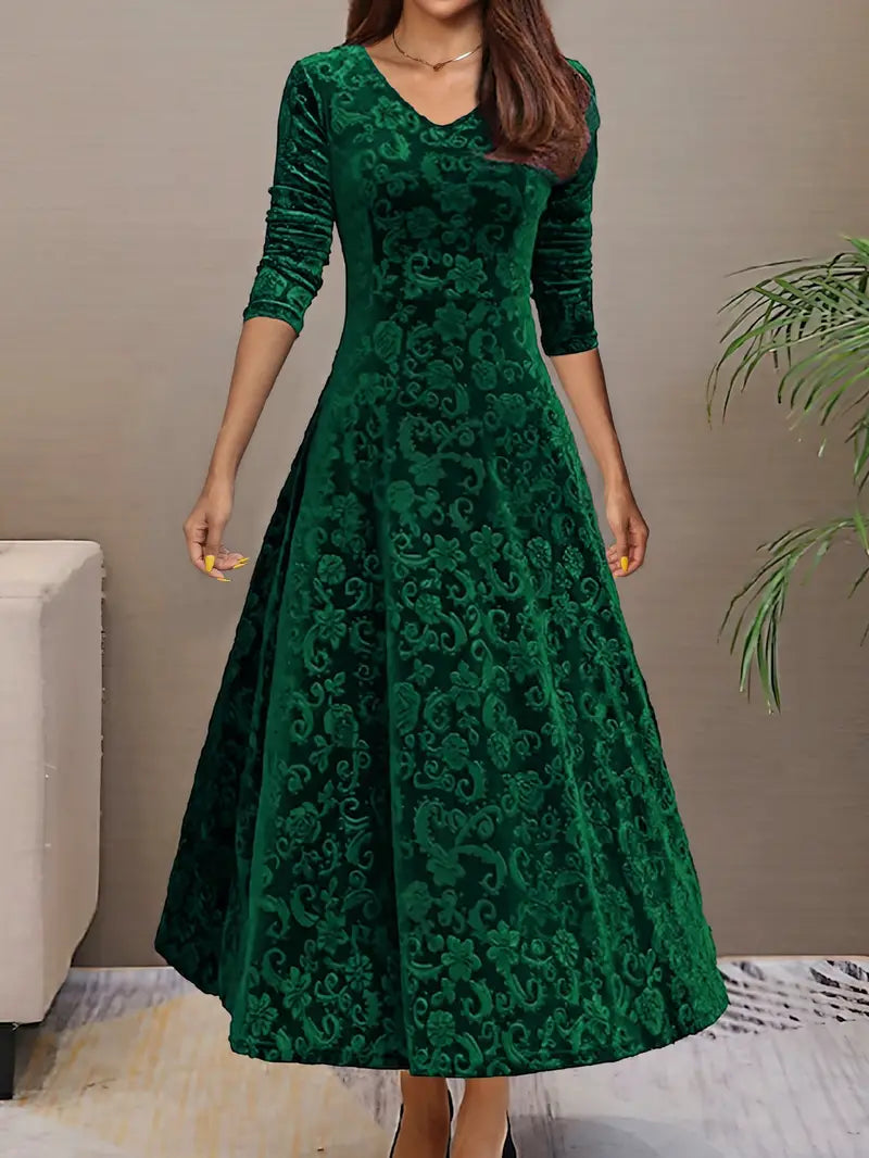 Yvonne | Stilvolles Blumenkleid