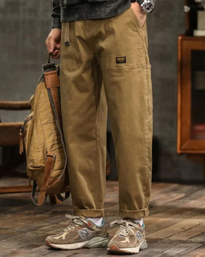 Herren Cargohose mit Taschen im Casual Look