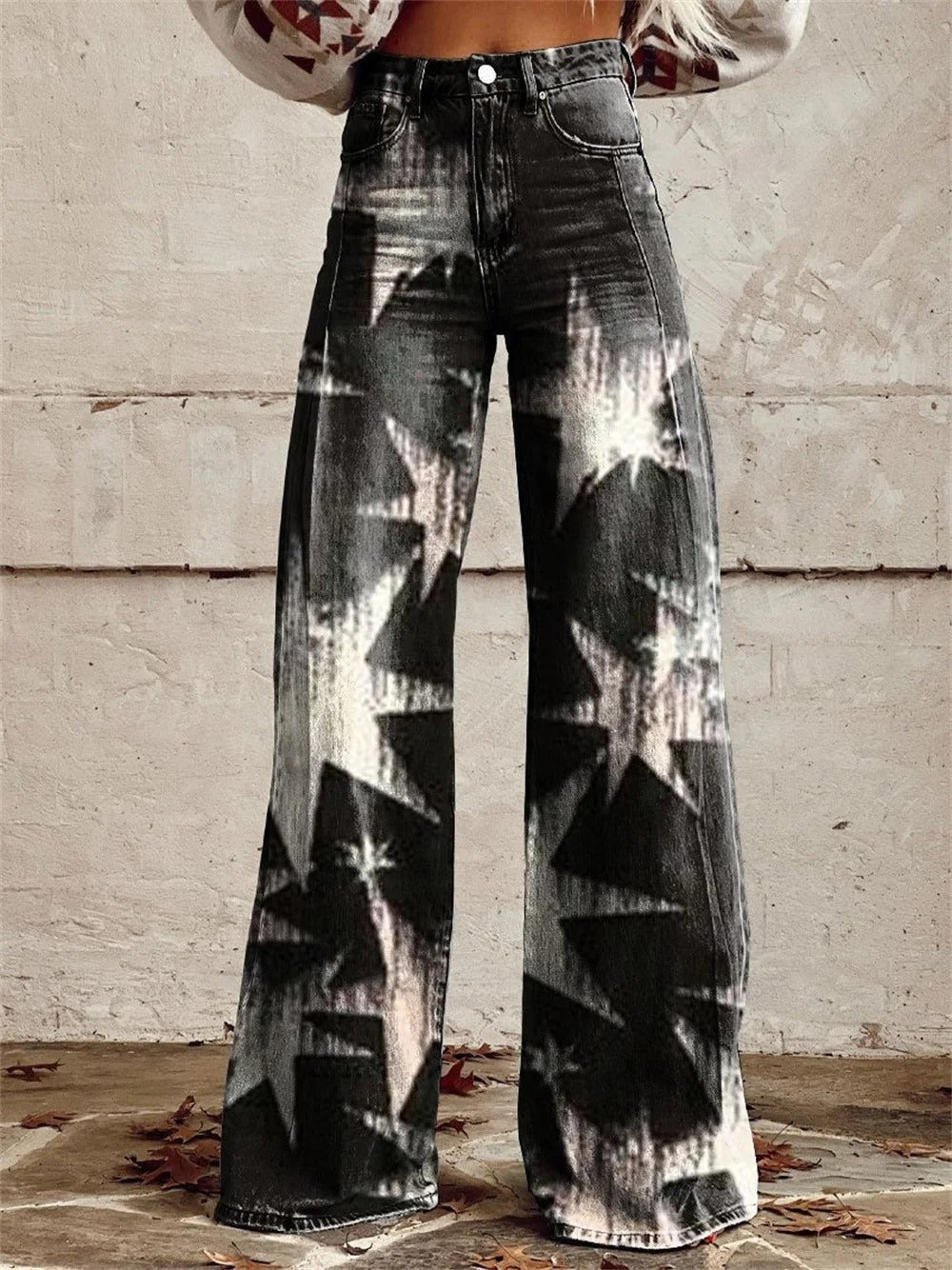 Mia - High-Waisted Wide-Leg Pants