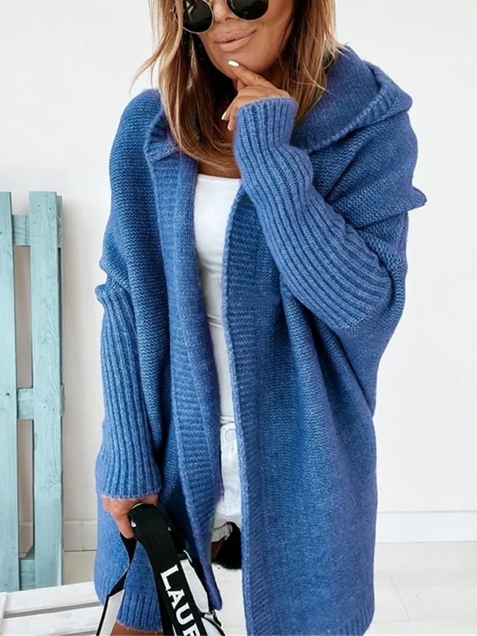 Isalure | Strickjacke mit Kapuze