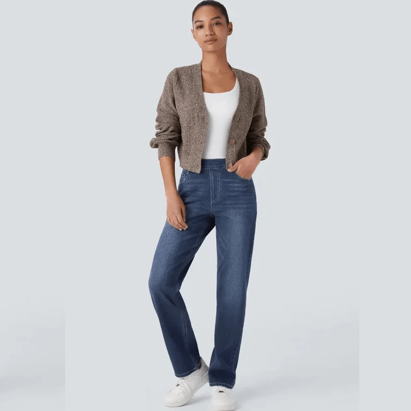 ComfortFit™ – Elastische und bequeme Hose mit hoher Taille 