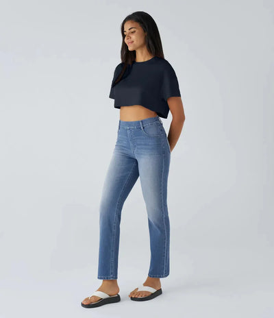 ComfortFit™ – Elastische und bequeme Hose mit hoher Taille 