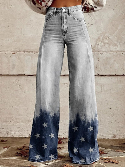 Mia - High-Waisted Wide-Leg Pants