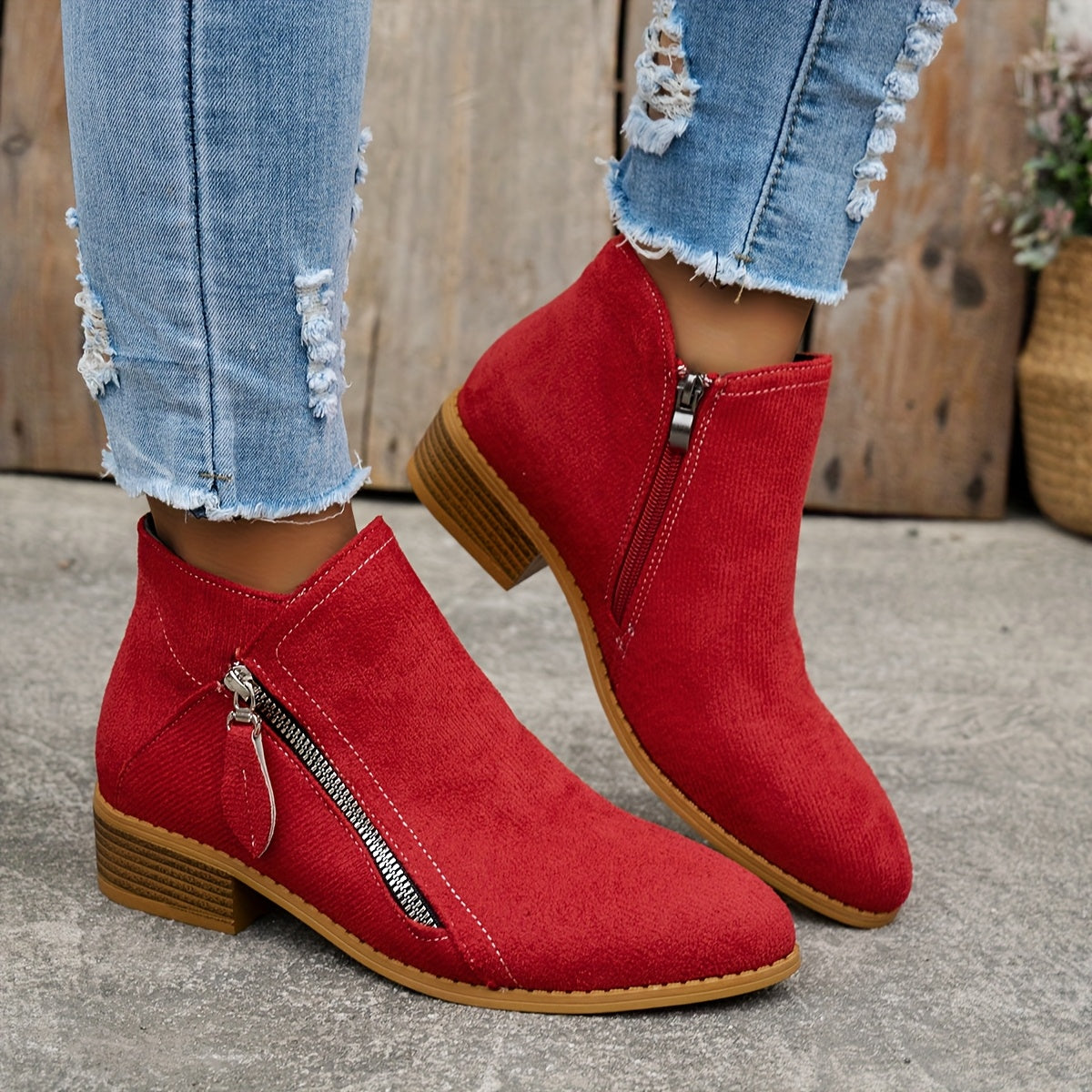 Trendige Damen Stiefeletten
