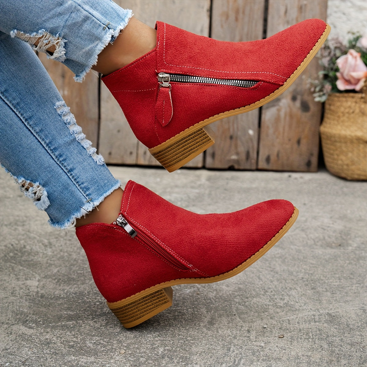 Trendige Damen Stiefeletten