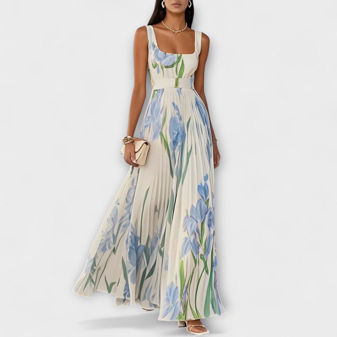 Hallie – Maxikleid mit Blumenmuster