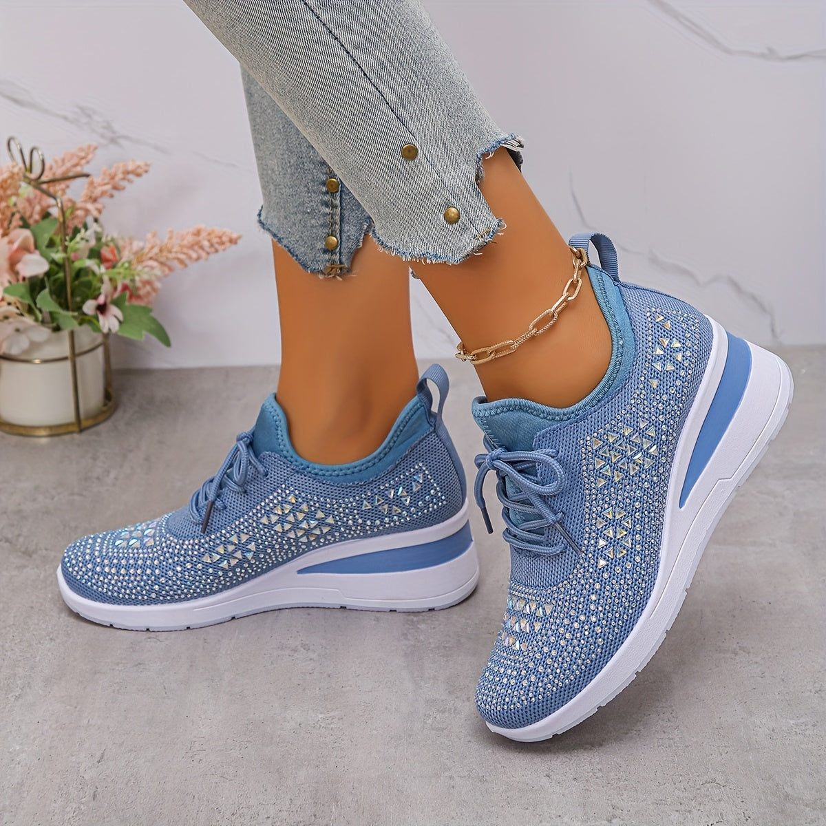 Lässige, modische, atmungsaktive orthopädische Turnschuhe 