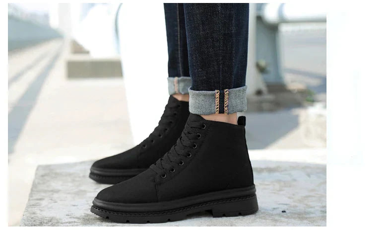 Stiefeletten +6CM +8CM +10CM