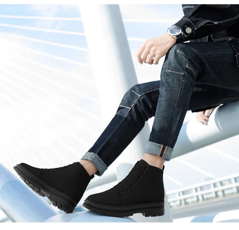 Stiefeletten +6CM +8CM +10CM