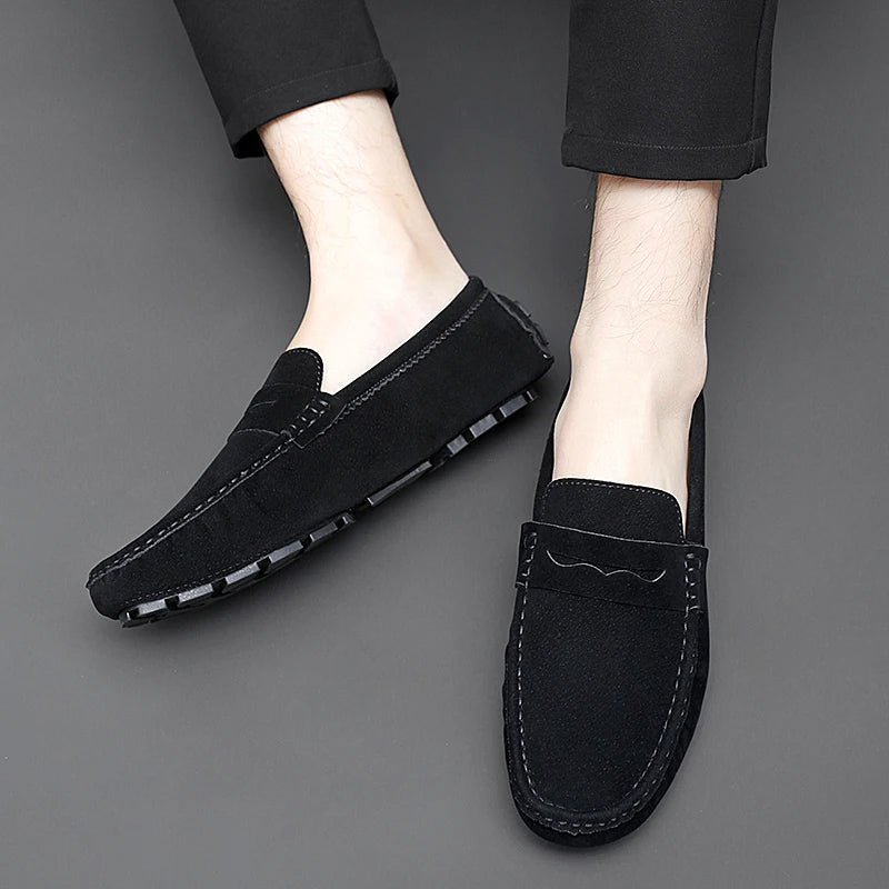 Elegante Wildleder Loafer