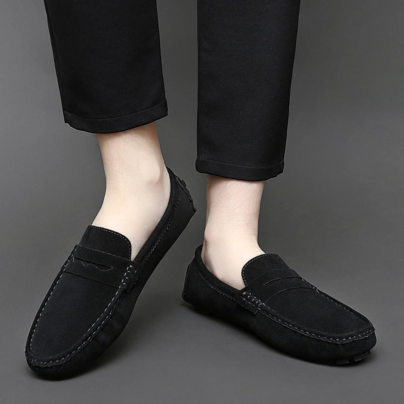 Elegante Wildleder Loafer