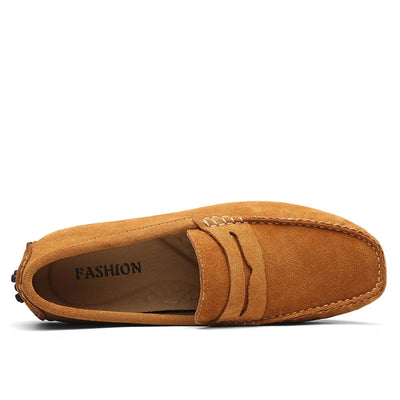 Lässige Wildleder Loafer