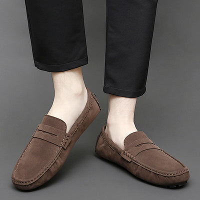 Elegante Wildleder Loafer