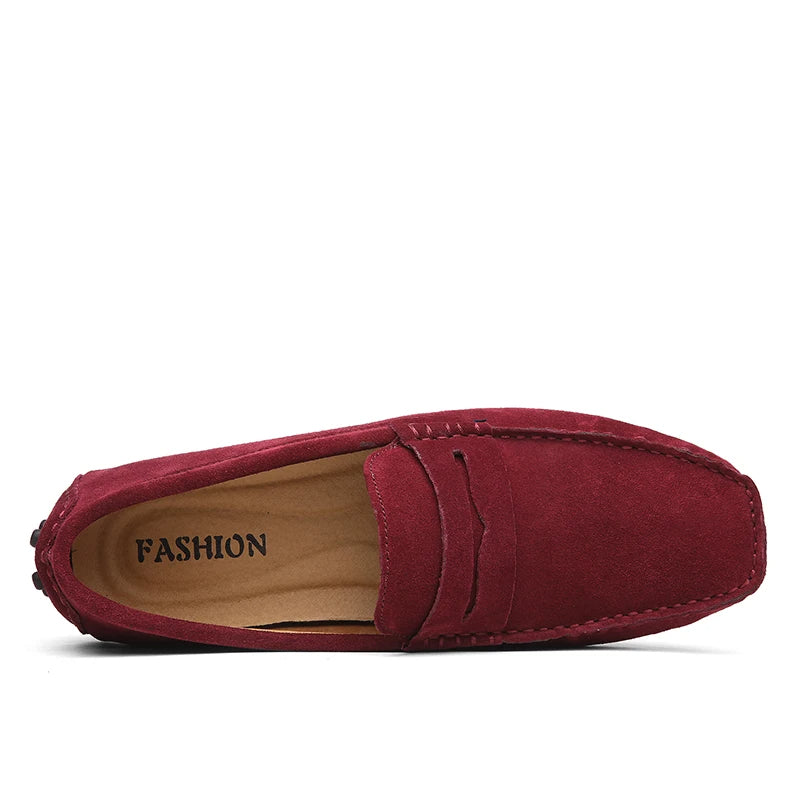 Lässige Wildleder Loafer