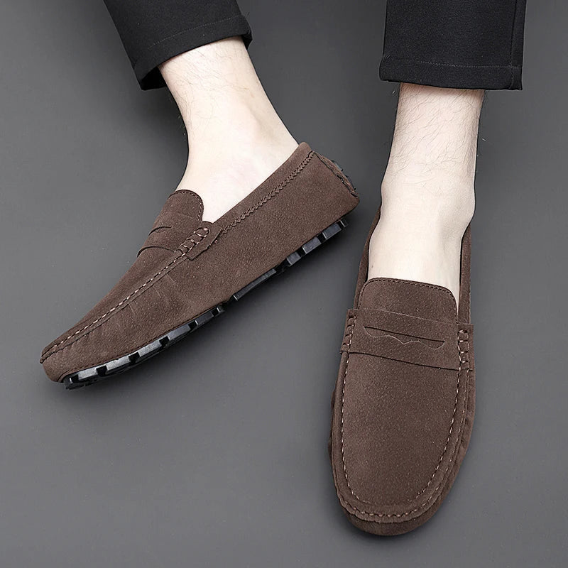 Elegante Wildleder Loafer