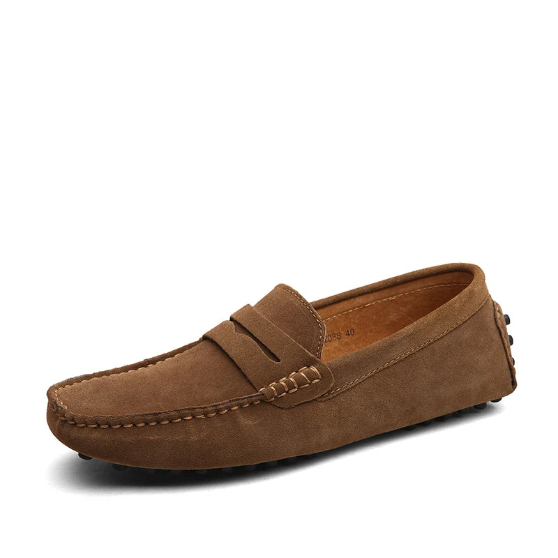 Lässige Wildleder Loafer
