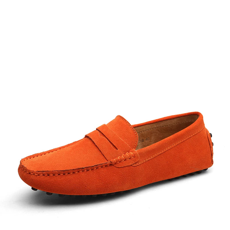 Lässige Wildleder Loafer