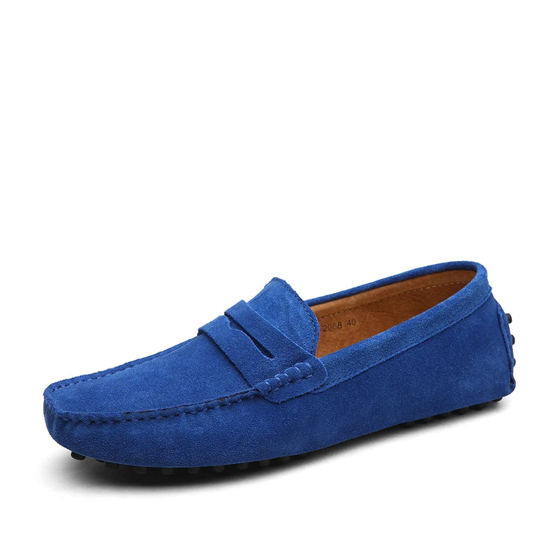 Lässige Wildleder Loafer