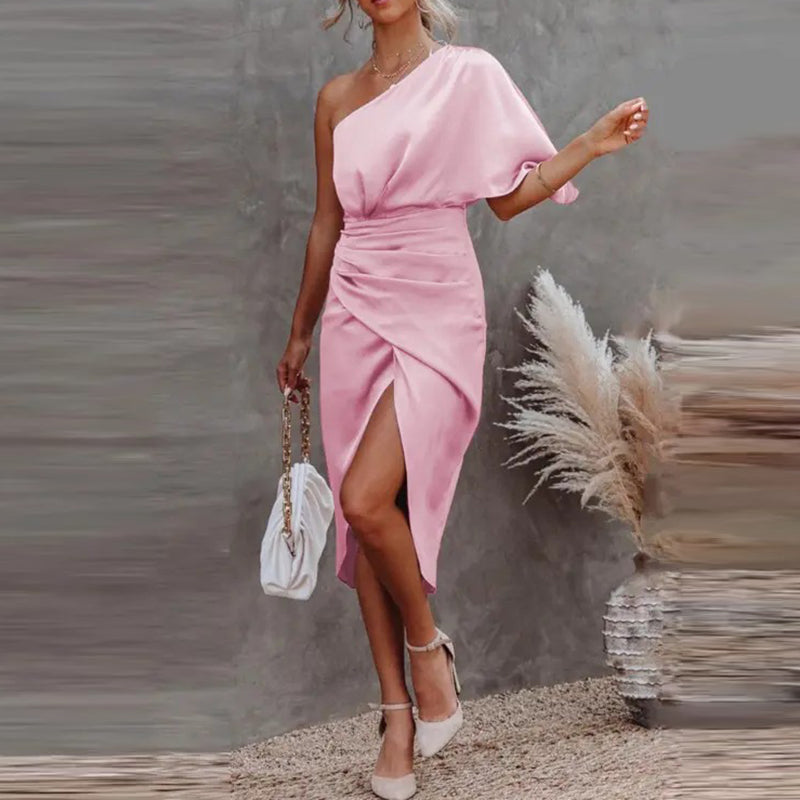 Felicitas | Stilvolles One-Shoulder-Abendkleid