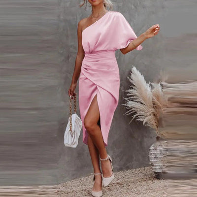 Felicitas | Stilvolles One-Shoulder-Abendkleid