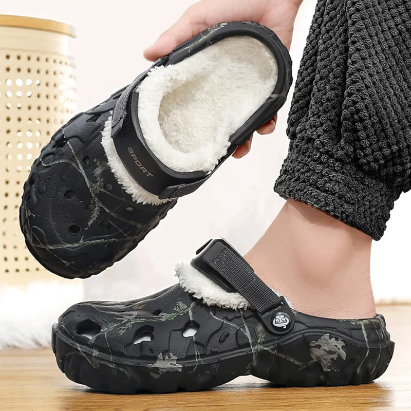 Unisex Winter-Clogs mit Warmfutter