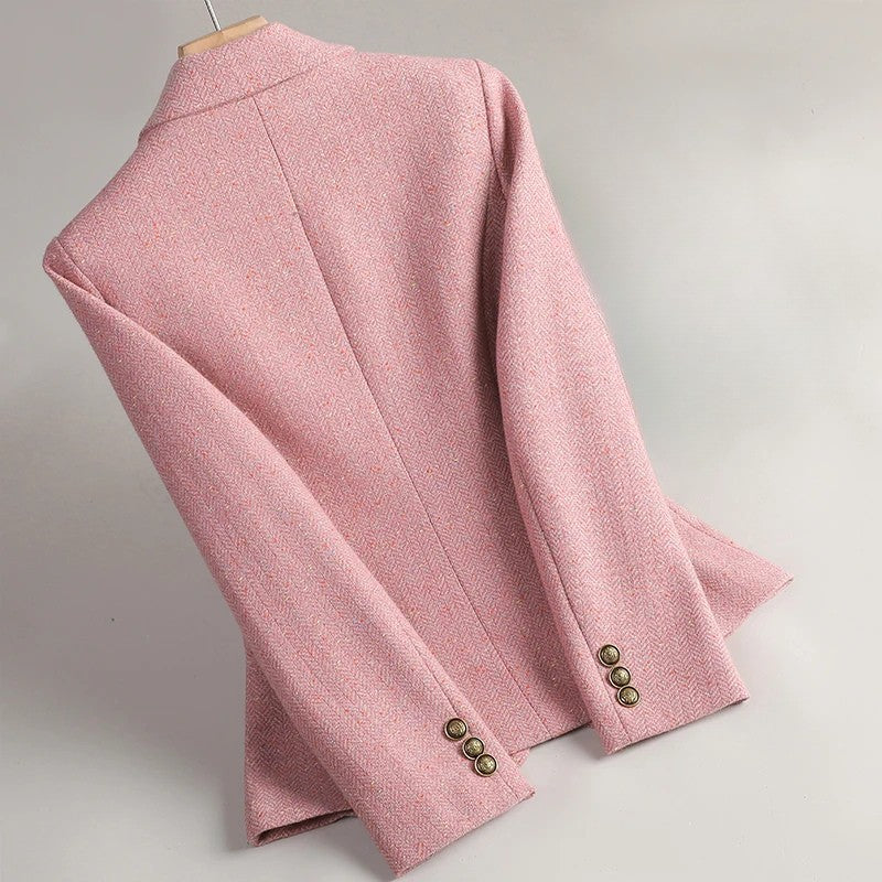 Aubrey | Herringbone Blazer