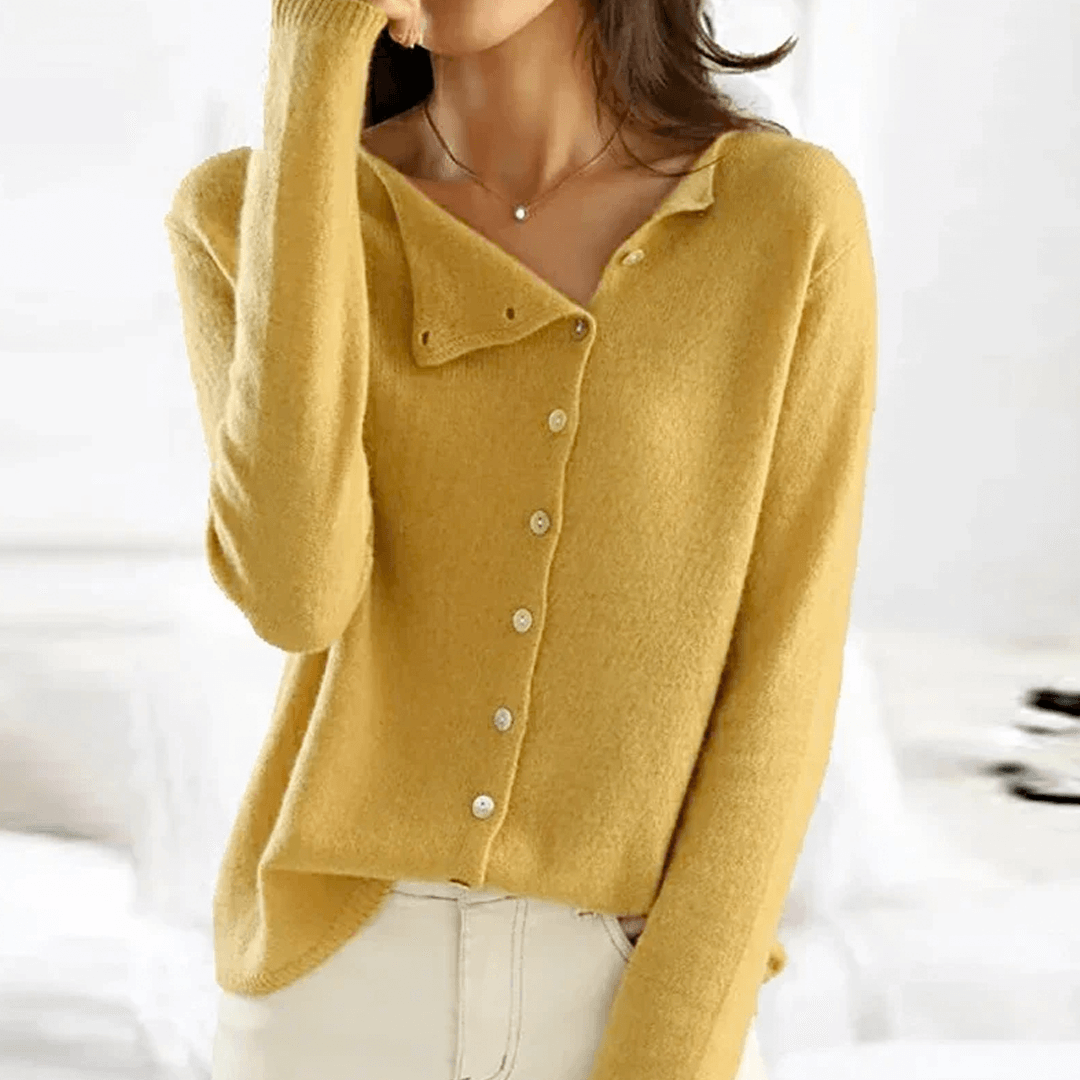 Velice® - Pullover mit Knöpfen