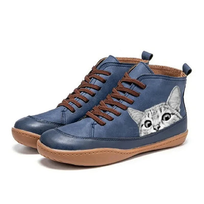 Unisex Shoes Cat Print