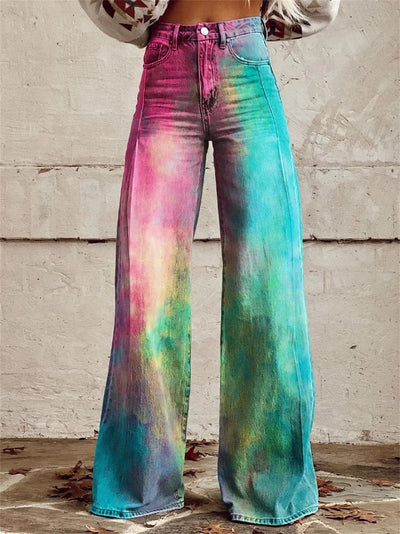Ellie - High-Waisted Wide Leg Pants
