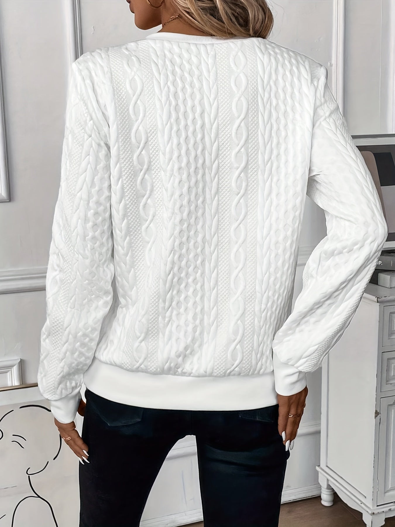 Luna | Stylischer Strickpullover