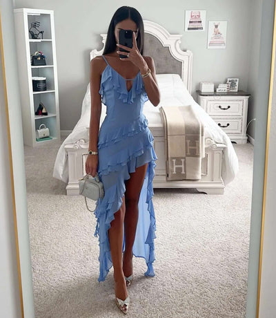 Marjolijn | Bequemes einfarbiges Kleid