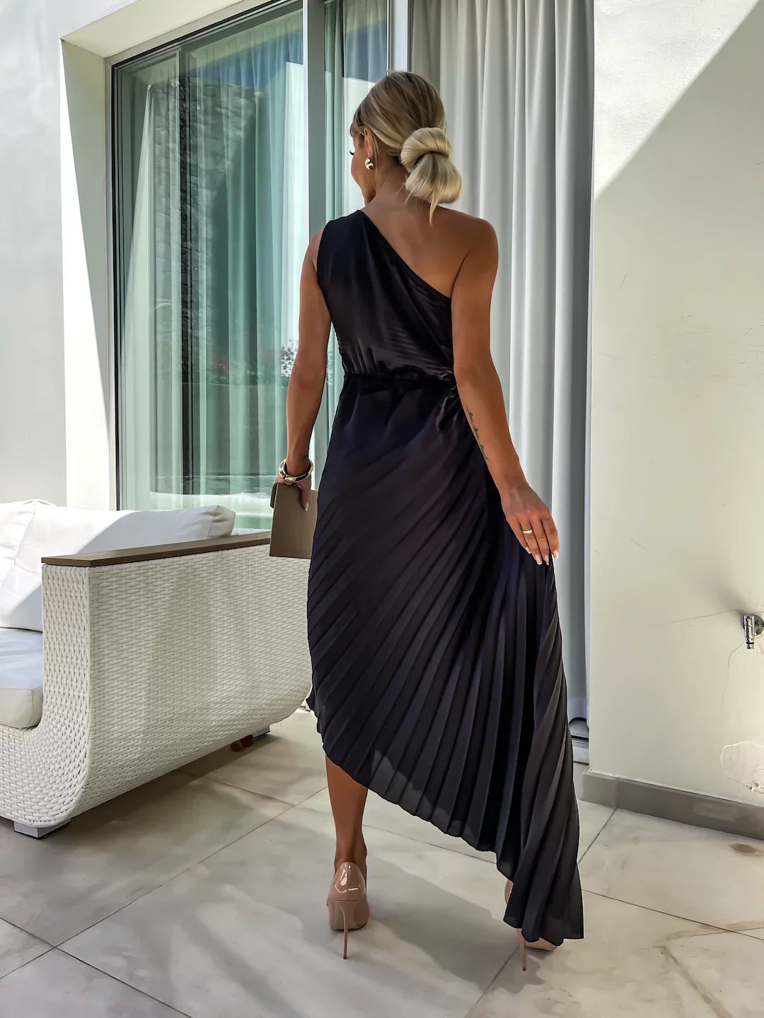 Paula | Blumenschulterkleid